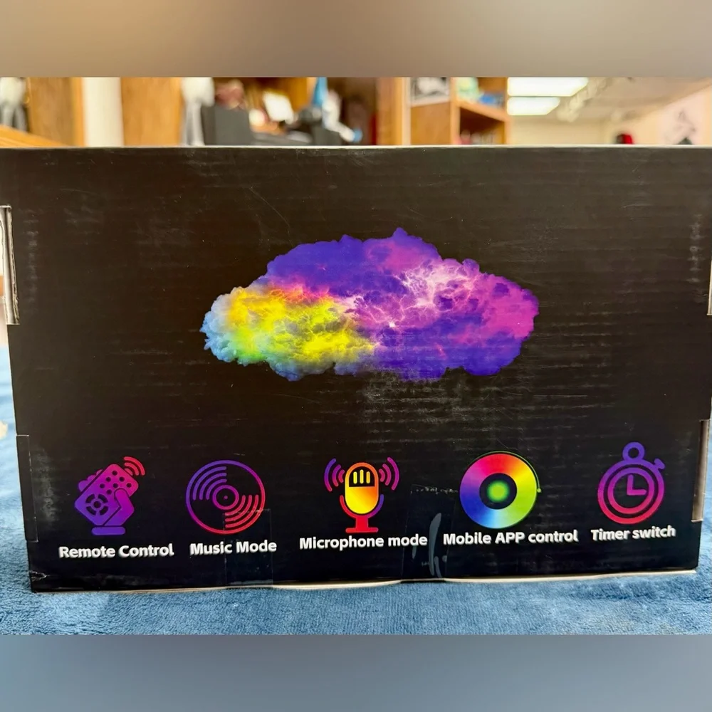 LED Cloud Light - Multicolor Ambient Room Light